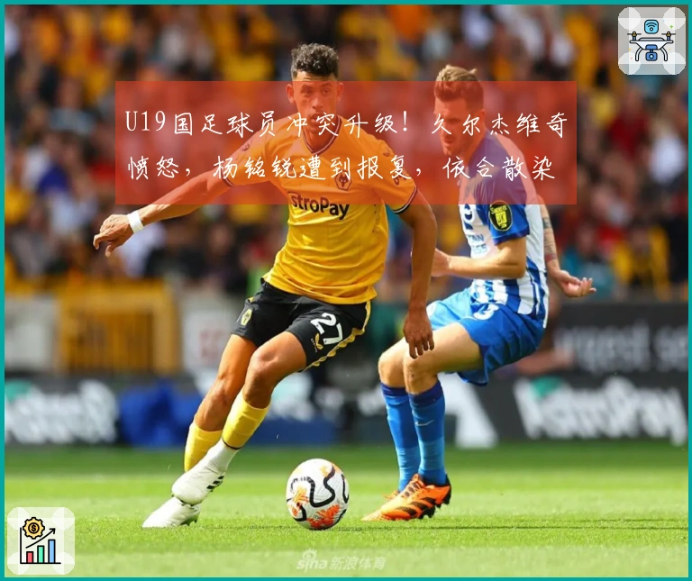 U19国足球员冲突升级！久尔杰维奇愤怒，杨铭锐遭到报复，依合散染黄牌